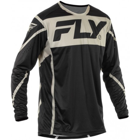 Maillot FLY RACING Lite - noir/gris