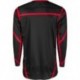 Maillot FLY RACING Lite - noir/rouge