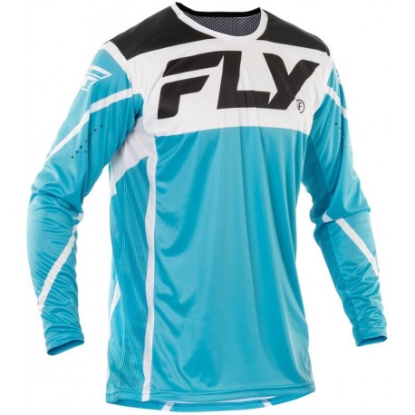 Maillot FLY RACING Lite - bleu/blanc/noir