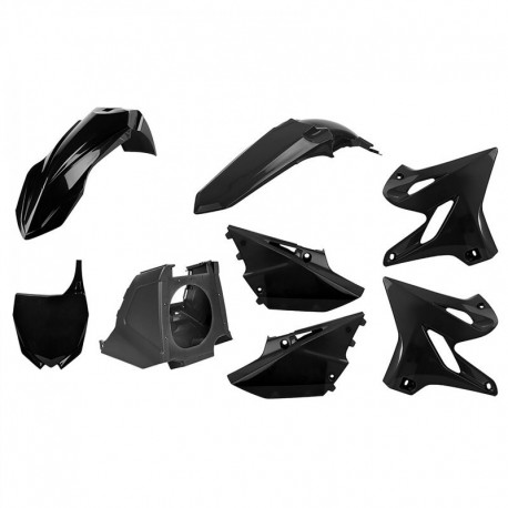 Plastic kit restyling Polisport Yamaha black color 90718