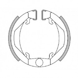 Mâchoires de frein POLINI For Race 80x18 avec ressorts