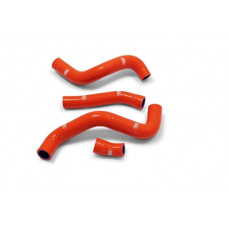 Durites de radiateur SAMCO orange - 4 durites KTM SX-F350