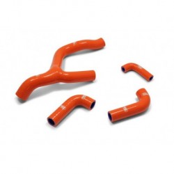 Durites de radiateur SAMCO kit transformation Y orange 4 durites KTM/Husqvarna