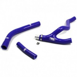 Durites de radiateur SAMCO kit transformation Y bleu 4 durites Yamaha YZ450F