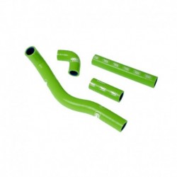 Durites de radiateur SAMCO vert 4 durites Kawasaki KX500