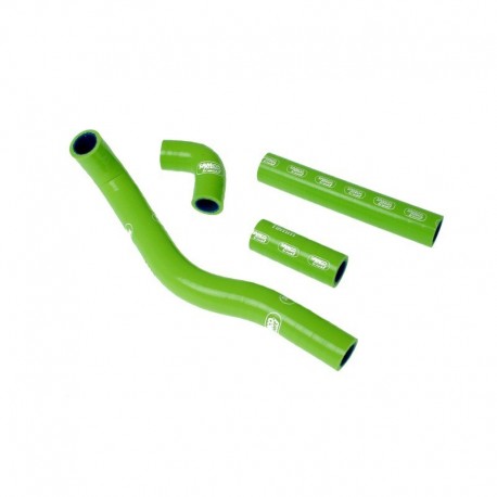 Durites de radiateur SAMCO vert 4 durites Kawasaki KX500