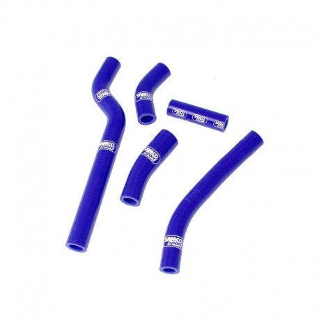 Durites de radiateur SAMCO bleu 5 durites Yamaha YZ250F