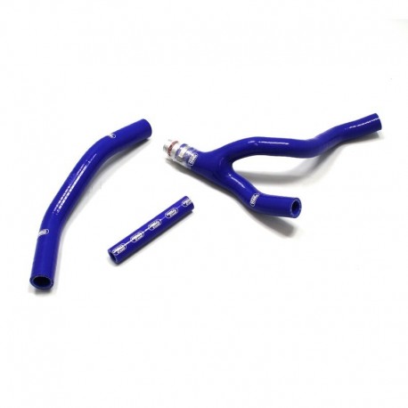 Durites de radiateur SAMCO bleu 3 durites Yamaha WR250F