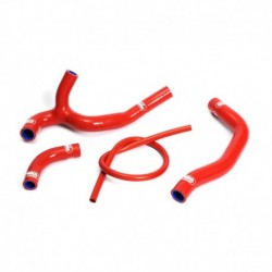 Durites de radiateur SAMCO kit transformation Y rouge 4 durites Honda CRF450R