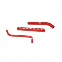 Durites de radiateur SAMCO rouge 3 durites Honda TRX450R