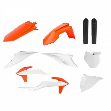 Kit Plastiques POLISPORT couleur origine (2021) KTM