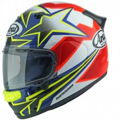 Casque ARAI QUANTIC STAR & STRIPES - rouge