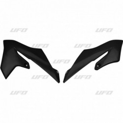 Ouïes de radiateur UFO noir Yamaha YZ65