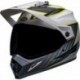 Casque BELL MX-9 Adventure Mips Dalton - Taille 2XL - Blanc/Jaune Hi-Viz