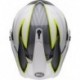 Casque BELL MX-9 Adventure Mips Dalton - Taille 2XL - Blanc/Jaune Hi-Viz