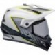 Casque BELL MX-9 Adventure Mips Dalton - Taille 2XL - Blanc/Jaune Hi-Viz