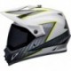 Casque BELL MX-9 Adventure Mips Dalton - Taille 2XL - Blanc/Jaune Hi-Viz