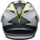 Casque BELL MX-9 Adventure Mips Dalton - Taille 2XL - Blanc/Jaune Hi-Viz