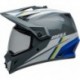 Casque BELL MX-9 Adventure MIPS - Alpine Gloss Charcoal/Silver