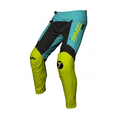 Pantalon SEVEN Vox Aperture - jaune fluo bleu