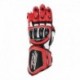 Gants RST TracTech Evo 4 cuir - rouge/blanc/noir