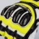 Gants RST TracTech Evo 4 cuir - jaune fluo/noir