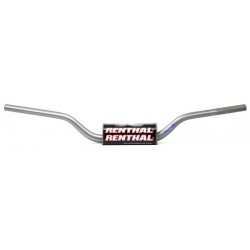 Guidon Ø28,6mm sans barre RENTHAL Fatbar McGrath short KTM '17 titane/ mousse noire