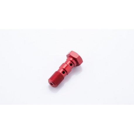 vis double M10X1.00 rouge