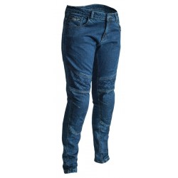 Pantalon RST Aramid CE femme textile - bleu foncé taille L straight leg