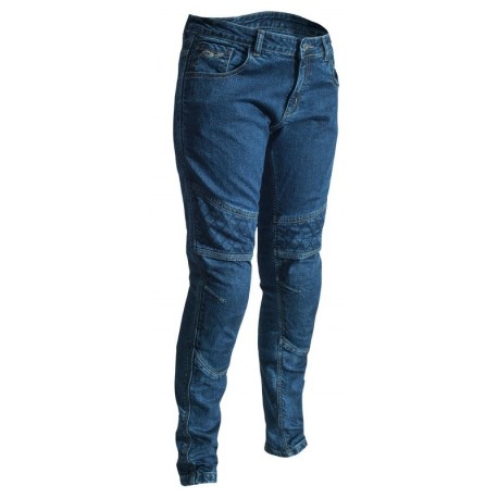 Pantalon RST Aramid CE femme textile - bleu foncé taille L straight leg