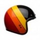 Casque BELL Custom 500 Riff - Noir Brillant/Jaune/Orange/Rouge