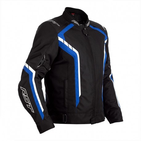 Blouson RST Axis textile - noir/bleu/blanc