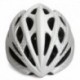 Casque V BIKE blanc/argent moulé (m55-58cm)