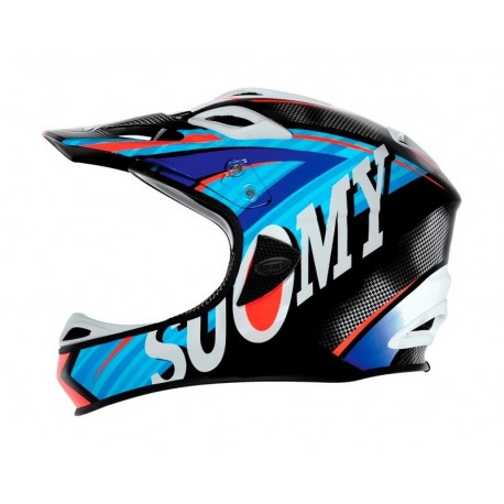 Casque SUOMY Jumper Carbon Blue Flash