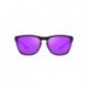 Lunettes de soleil OAKLEY Manorburn - verres Prizm Violet, monture Matte Black