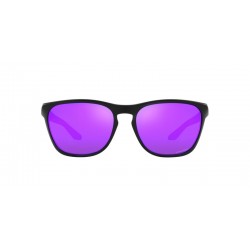 Lunettes de soleil OAKLEY Manorburn - verres Prizm Violet, monture Matte Black