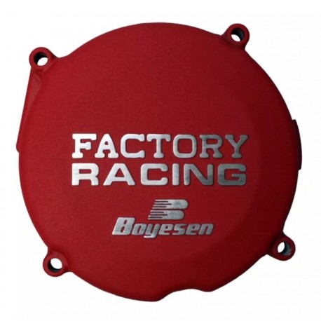 Couvercle de carter d'allumage BOYESEN Factory Racing rouge - Gas Gas MC125