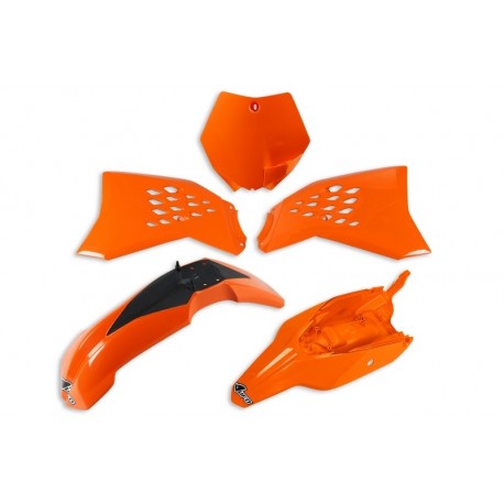 Kit plastiques UFO orange KTM SX 65 - 2012 à 2015