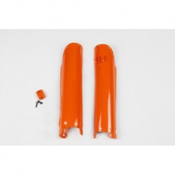 Protections de fourche UFO orange KTM