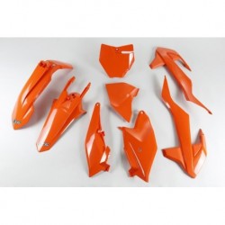 Kit plastique UFO orange KTM SX85