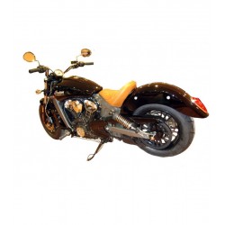 Support de plaque latéral Indian 1133 Scout Bobber Twenty 2000-2005 