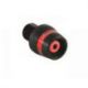 Embouts de guidon LIGHTECH Devil Series rouge universel