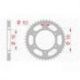 Couronne AFAM 42 dents acier pas 525 type 12815