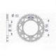 Couronne AFAM 47 dents alu pas 520 type 13323 Yamaha