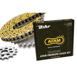 Kit chaine AFAM 520 type XRR2 (couronne standard) KYMCO KXR250