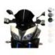 Bulle racing noire Yamaha MT-09 Tracer