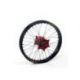 Roue arrière complète HAAN WHEELS 16X1.85 jante noir/moyeu rouge Honda CRF150R