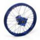 Roue avant complète HAAN WHEELS 21x1.60 jante bleu/moyeu bleu Yamaha