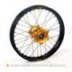 ROUE ARRIERE YZ80/85 96-10 16x1,85x32T, JANTE NOIRE MOYEU OR