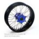 ROUE ARRIERE YZF/WRF 99-08 17x5.00x36T, JANTE NOIRE MOYEU BLEU